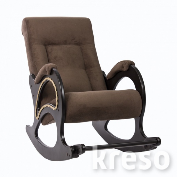 картинка Кресло-качалка Модель 44 (с подставкой под ноги) для взрослых и пожилых от магазина Кресо.ру
